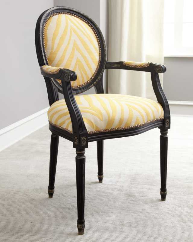 Gretna Yellow Armchair